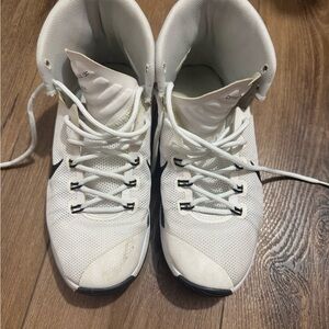 Nike Prime Hype DF 2016 Basketball Shoes - White/Black/Anthracite size 7